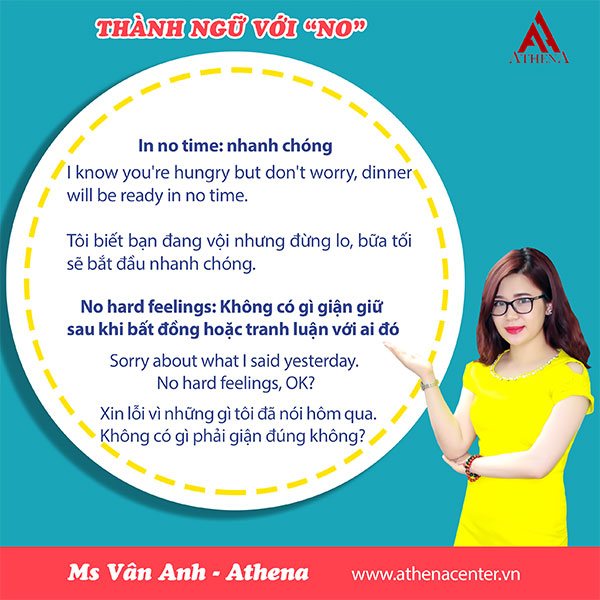 thành ngữ với no 3